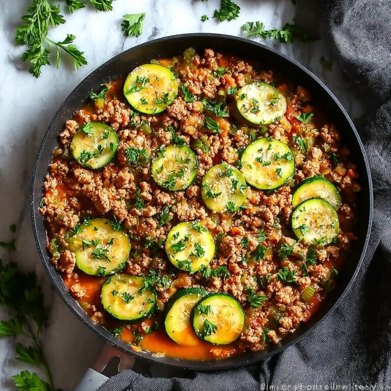 Ground Turkey and Zucchini Skillet Recipe