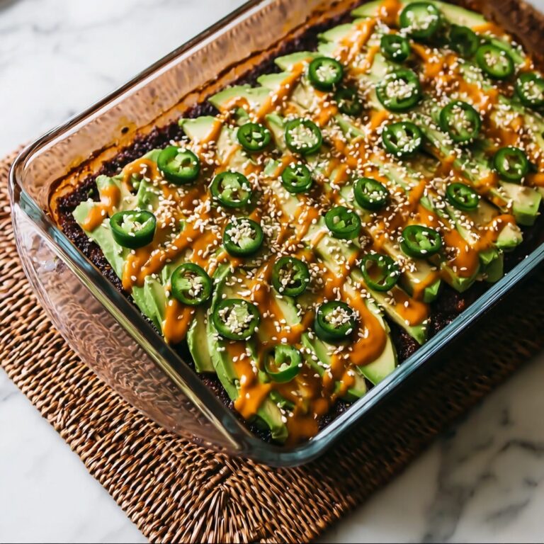 Spicy Salmon Sushi Bake Recipe