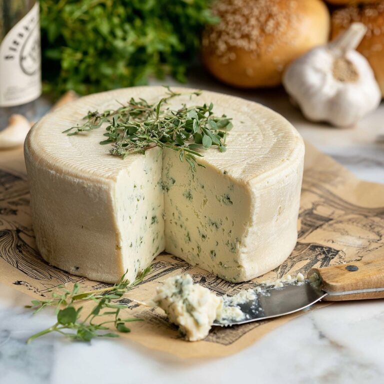 Vegan Garlic Herb Boursin (Dairy-Free Cream Cheese) Recipe