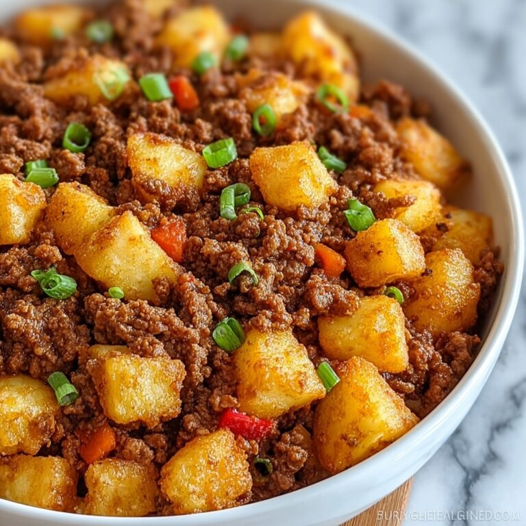 Ground Beef and Potatoes Casserole Recipe