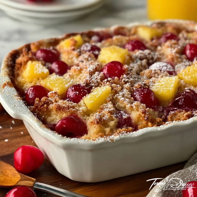 Cherry Pineapple Dump Cake Recipe