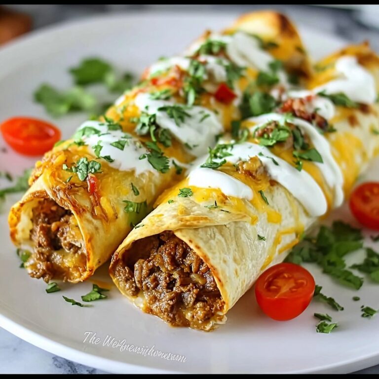 Cheesy Beef Taquitos Recipe