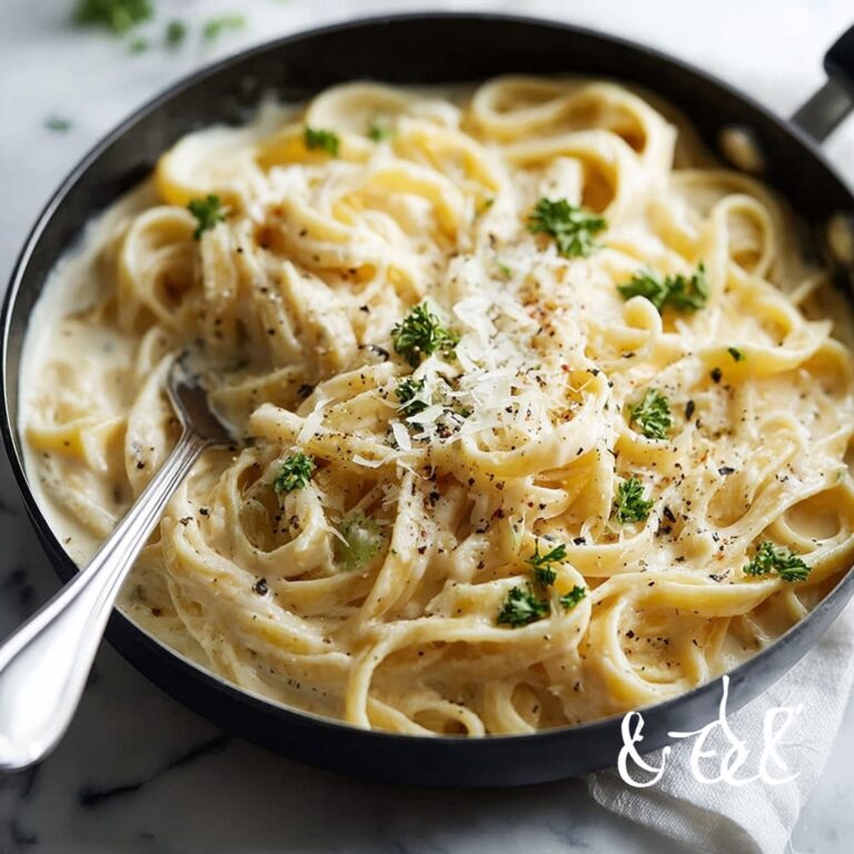 Easy Creamy Pumpkin Alfredo Pasta Recipe
