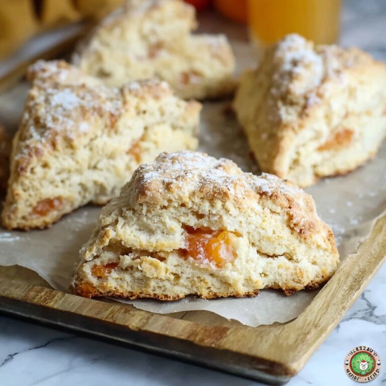 Orange Cardamom Cream Scones Recipe