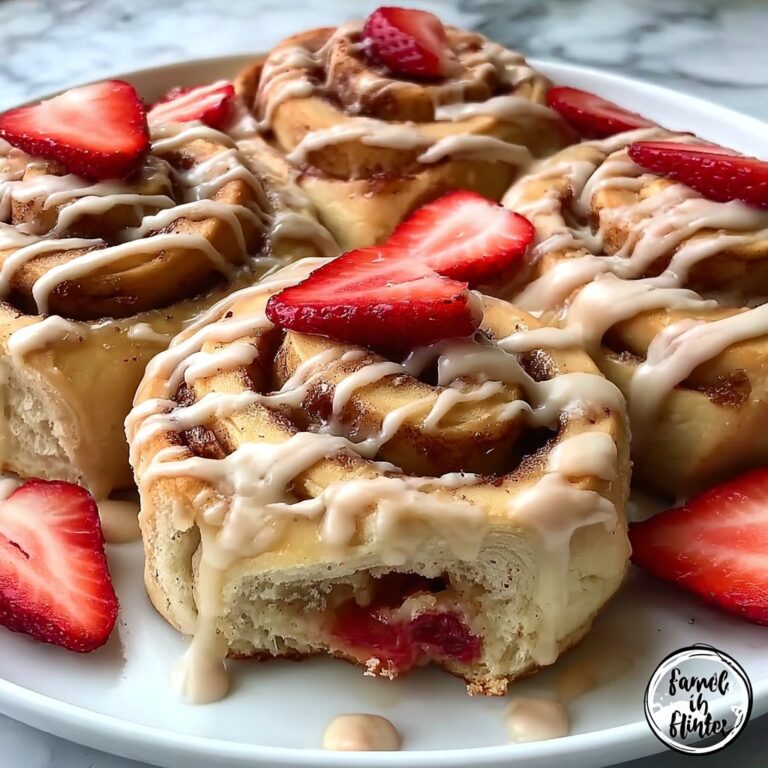 Strawberry Cinnamon Rolls Recipe