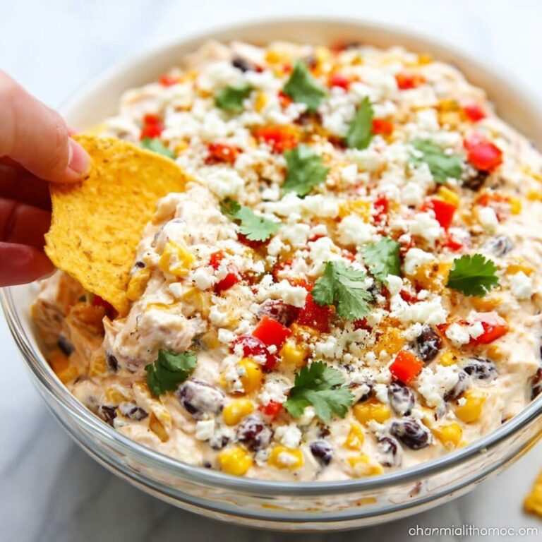 Black Bean Corn Mexican Fiesta Dip Recipe