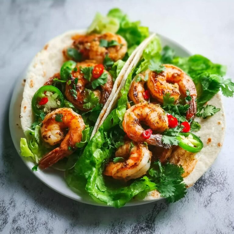 Chili Lime Shrimp Wraps Recipe