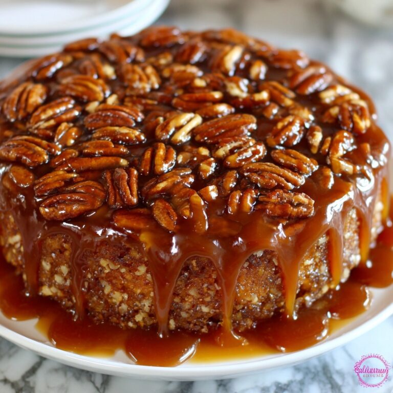 Pecan Upside Down Cake Recipe