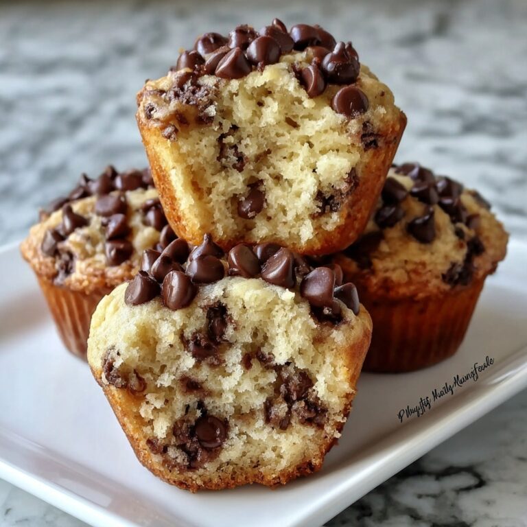 Irresistible Chocolate Chip Banana Muffins for Cozy Mornings Recipe