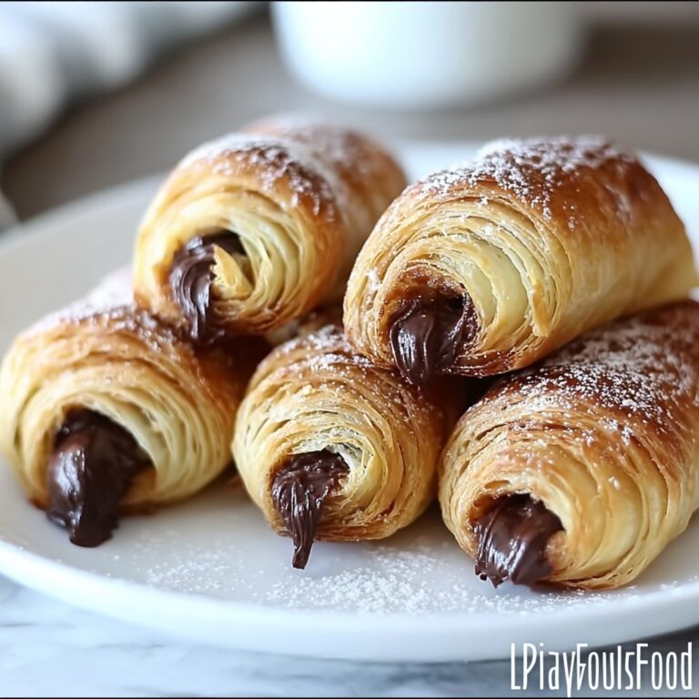 Decadent Homemade Chocolate Croissants Recipe