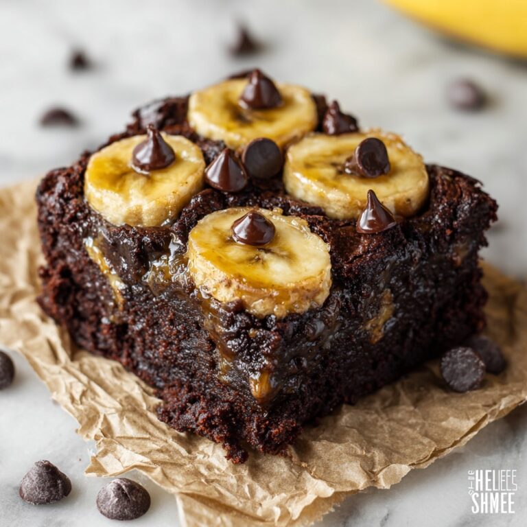 Banana Bread Brownies Recipe