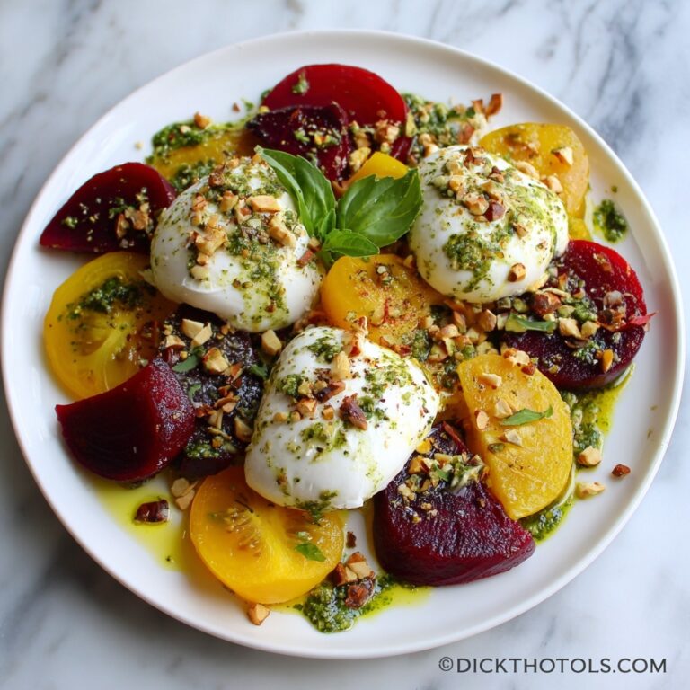 Easy Roasted Beet and Burrata Salad Recipe