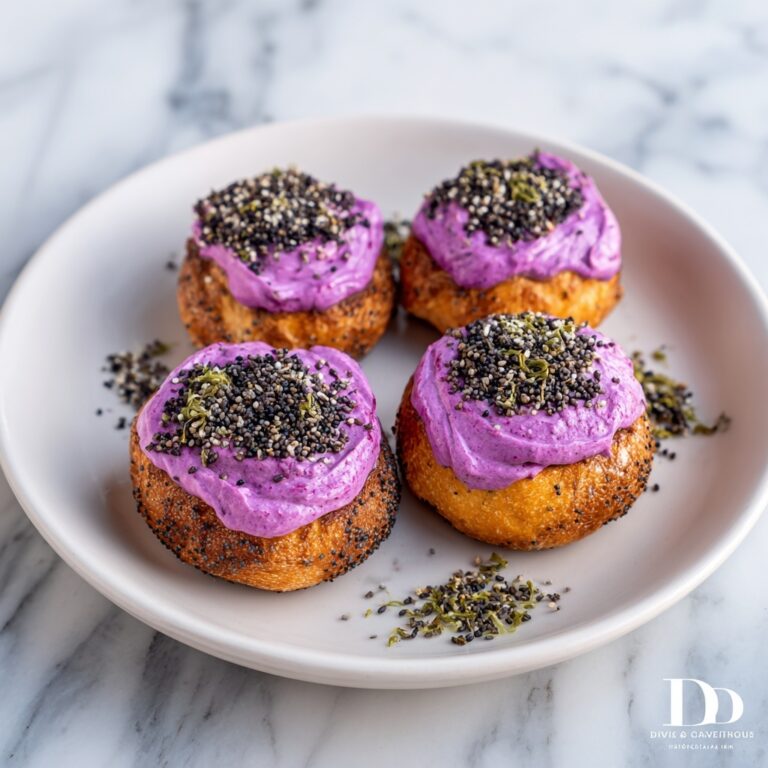 Purple Sweet Potato Soft Sourdough Buns Recipe